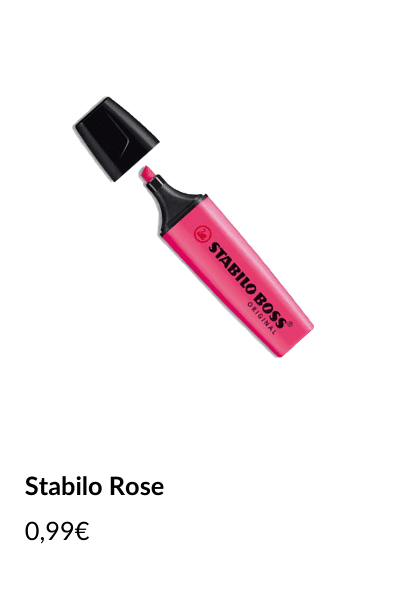 Stabilo-rose