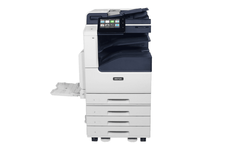Xerox® Série VersaLink® C7100, imprimante multifonctions couleur vue de face