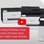 Imprimante de bureau Xerox® C300 - Youtube